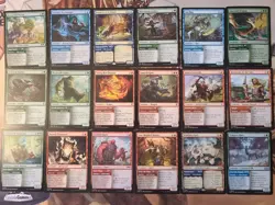 MTG EDH Custom Commander Deck: Beluna Grandsquall - Temur Adventures - Image 2