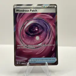 Wondrous Patch 117/088 - Full Art Ultra Rare - Pokemon TCG Perfect Order NM/Mint - Image 1