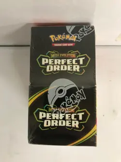 Pokemon TCG Perfect Order Half Booster Box Factory Sealed 18 Packs - Image 1