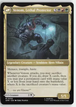 MTG - Eddie Brock M Marvel's Spider-Man 55 LP-NM - Image 2