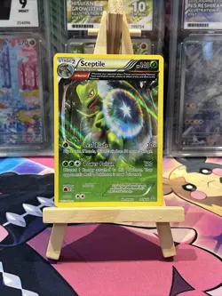 Pokemon Card Sceptile 9/160 XY Primal Clash Reverse Holo Rare Near Mint - Image 1