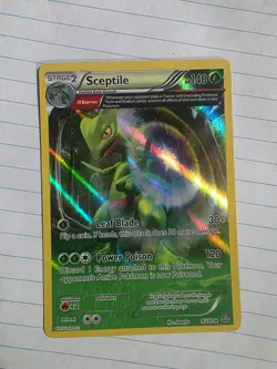 Pokemon TCG Sceptile (Omega) XY - Primal Clash Holo Rare 9/160 NM - Image 1