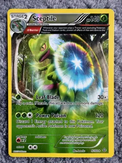 Pokemon TCG Sceptile (Omega) XY - Primal Clash Holo Rare 9/160 NM - Image 1
