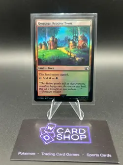 Gongaga, Reactor Town Final Fantasy (Foil) FIN 280 Land - Image 1