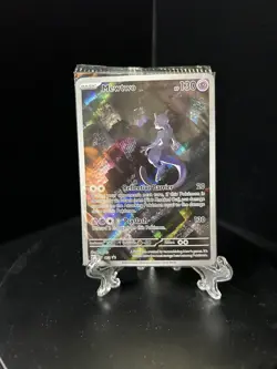 Mew ex #053, Mewtwo #052 - SEALED Scarlet & Violet 151 Full Art Pokemon Promos - Image 4