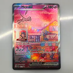 Pokemon TCG Mew ex 053 SV Scarlet & Violet Promo Cards Holo Promo 180 HP EN - Image 1