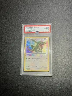Pokemon PSA 10 Rayquaza 138/185 Vivid Voltage 2020 Amazing Rare Holo - Image 1