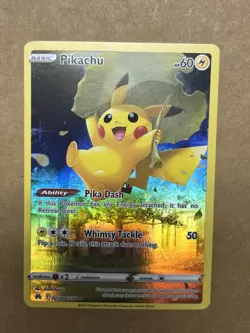 Pokemon TCG Pikachu GG30/GG70 Crown Zenith Ultra Rare Holo Full Art - Image 1