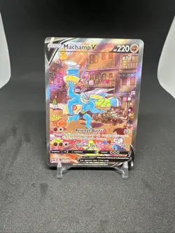 Machamp V 172/189 Astral Radiance Ultra Rare Holo Full Art English Pokemon TCG - Image 1