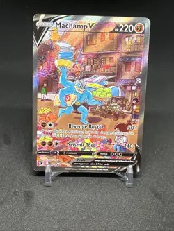 Machamp V 172/189 Astral Radiance Ultra Rare Holo Full Art English Pokemon TCG - Image 2