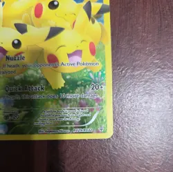 Pokemon Pikachu Ultra Rare Full Art Holo Generations RC29/RC32 60 HP 20+ Attack - Image 3