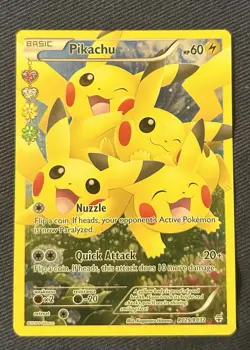 Pikachu RC29/RC32 Generations: Radiant Collection Full Art Holo English HP 60 - Image 1