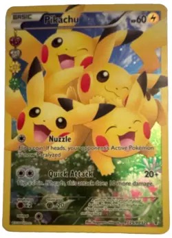 Pikachu RC29/RC32 Generations Radiant Collection Full Art Holo 2016 60HP - Image 1