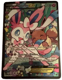 Sylveon EX Full Art Holo Ultra Rare RC32/RC32 Generations Radiant English 170HP - Image 1