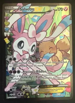 Sylveon EX RC32/RC32 Generations Ultra Rare Full Art Holo Pokemon Card - Image 1
