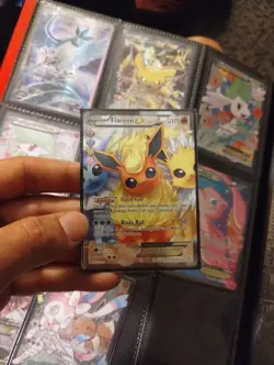 Flareon EX (Full Art) RC28-32 Generations: Radiant Collection Holo - Image 1