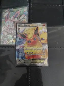 Flareon EX (Full Art) RC28-32 Generations: Radiant Collection Holo - Image 2