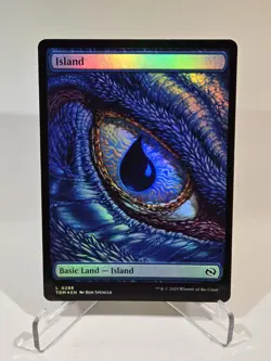 MTG Island (0288) Tarkir: Dragonstorm Foil Magic the Gathering - Image 1