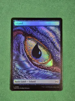 MTG Island (0288) Tarkir: Dragonstorm Foil Magic the Gathering - Image 2