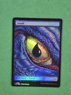 MTG Island (0288) Tarkir: Dragonstorm Foil Magic the Gathering - Image 4