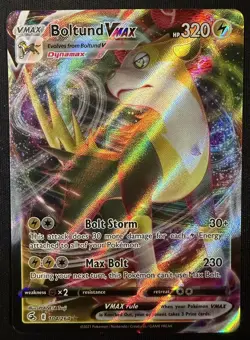 Boltund VMAX 104/264 SWSH Fusion Strike Full Art Ultra Rare Holo Pokemon 2021 NM - Image 1