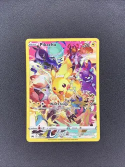Pokemon TCG Pikachu 160/159 Crown Zenith Secret Rare Full Art Holo English 2023 - Image 1