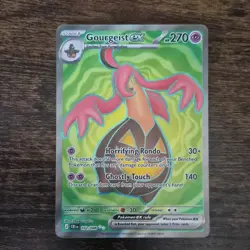 Pokemon TCG Gourgeist ex 102/086 Ultra Rare CRI Chaos Rising Near Mint - Image 1