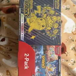 Pokemon Surging Sparks ETB + Booster Bundle Costco 2-pack Sealed - Image 1