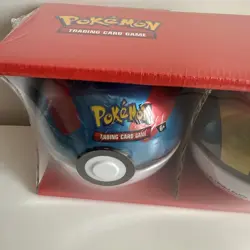 Pokemon TCG: Poke Ball Tin 3 Pack Bundle Booster Pokeball Set - New & Sealed - Image 2