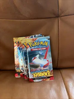 Pokemon TCG Surging Sparks Booster Pack x5 – Sealed – Brand New Bundle - Image 2