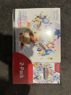 Pokemon TCG Prismatic Evolutions Costco 2-Pack - ETB & Booster Bundle Sealed - Image 1