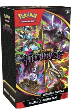 Pokemon TCG Mega-Evolution Pitch Black - Sealed Booster Bundle (6 pack) - Image 1