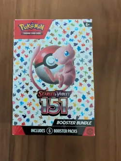 Pokemon TCG Scarlet and Violet 151 Booster Bundle factory sealed pack - Image 1