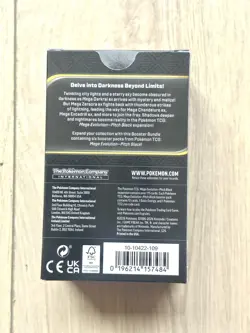 Pokemon TCG Mega Evolution-Pitch Black unsealed Booster Bundle with sealed pack - Image 3