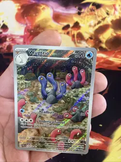 Wugtrio 224/091 Illustration Rare - Paldean Fates Pokemon Card - NM - Image 2