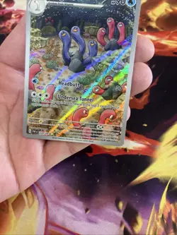 Wugtrio 224/091 Illustration Rare - Paldean Fates Pokemon Card - NM - Image 5