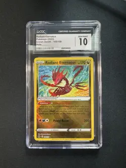 Pokemon 2023 SWSH Crown Zenith Radiant Eternatus Holo #105/159, CGC Gem Mint 10 - Image 1