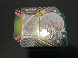 Pokemon TCG Shining Fates Tin! Eldegoss V! Factory Sealed NEW 820650829505 - Image 1