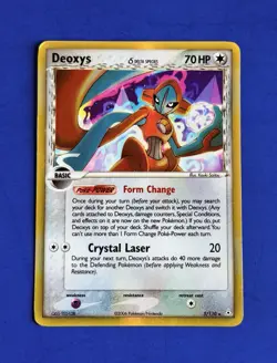 Deoxys Delta Species 5/110 Pokemon EX Holon Phantoms 2006 Holo Rare MP - Image 1