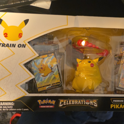 Pokemon TCG Celebrations Pikachu VMAX Premium Figure Collection Box Sealed 820650809408 - Image 1