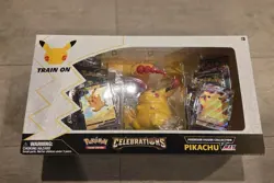 Pokemon TCG Celebrations Premium Figure Collection Pikachu VMAX Box 820650809408 - Image 1