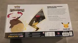 Pokemon TCG Celebrations Premium Figure Collection Pikachu VMAX Box 820650809408 - Image 2