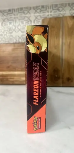 FLAREON VMAX Premium Collection Box Pokemon TCG Sealed - Image 3