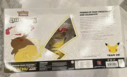 Pokemon Celebrations Pikachu VMAX Figure Box (back of box slightly damaged) - Image 2