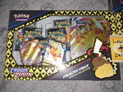 1x Pokemon TCG Crown Zenith Pikachu VMAX Special Collection Box - Image 3
