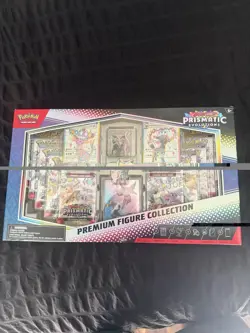 Pokemon TCG Prismatic Evolutions Premium Figure Collection Sealed Box - Image 2