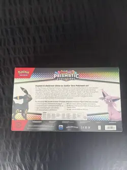 Pokemon TCG Prismatic Evolutions Premium Figure Collection Sealed Box - Image 3