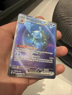 Pokemon TCG Blastoise EX Card 200/165 Scarlet & Violet 151 Series Mint Condition - Image 5