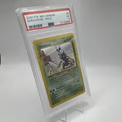 PSA 5 Heracross Holo Rare #6 2000 Pokemon Neo Genesis - Image 3