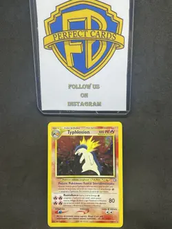 POKEMON NEO GENESIS UNLIMITED TYPHLOSION HOLO 18/111 LP- ITA - Image 1